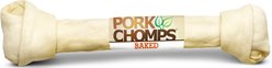 Pork Chomps 20-in Baked Pork Skin Knot Chew Dog Treat, 1 count