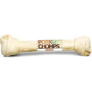 Pork Chomps 20-in Baked Pork Skin Knot Chew Dog Treat, 1 count