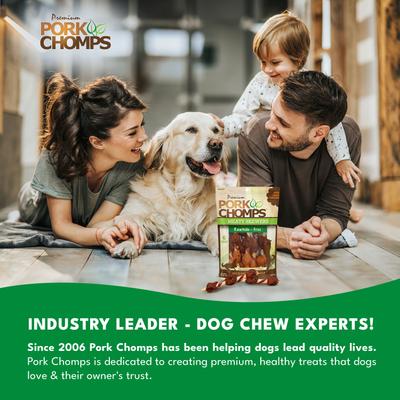 Show full view: Pork Chomps 5-in Meaty Skewers Chew Dog Treats, 6 count slide 8 of 9