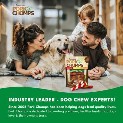 Show full view: Pork Chomps Assorted Flavors Twists Dog Treats, 24 count slide 8 of 12
