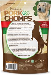 Pork Chomps Bacon Flavor Knotz Dog Treats, 2.5-in, 12 count slide 2 of 9