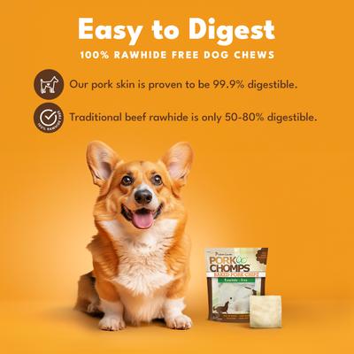 Show full view: Pork Chomps Baked Chipz Dog Treats, 12-oz bag slide 4 of 10