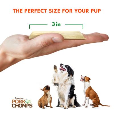 Show full view: Pork Chomps Baked Chipz Dog Treats, 12-oz bag slide 6 of 10