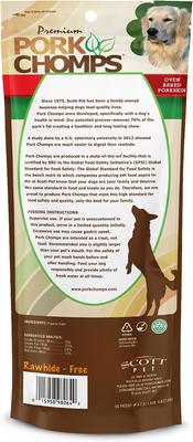 Show full view: Pork Chomps Baked Pork Rolls Dog Treats, 8-in roll, 2 count slide 3 of 12