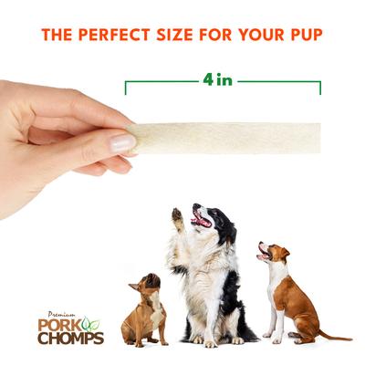 Show full view: Pork Chomps Baked Pork Strips Dog Treats, 10-oz bag slide 6 of 10