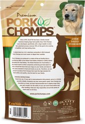 Pork Chomps Peanut Butter Flavor Twists Dog Treats, Large, 4 count slide 2 of 8