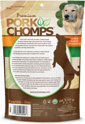 Pork Chomps Real Chicken Wrapped Knotz Dog Treats, 2.5-in, 12 count slide 2 of 9