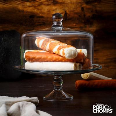 Show full view: Pork Chomps Real Chicken Wrapped Rolls Dog Treats, 8-in roll, 2 count slide 9 of 11