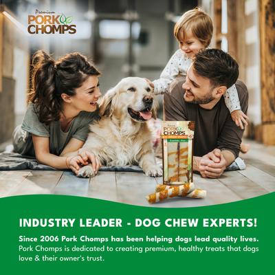 Show full view: Pork Chomps Real Chicken Wrapped Rolls Dog Treats, 8-in roll, 2 count slide 8 of 11