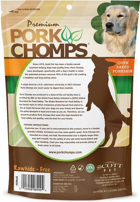 Show full view: Pork Chomps Real Chicken Wrapped Twists Dog Treats, Mini, 12 count slide 3 of 12