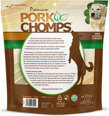Show full view: Pork Chomps Roasted Twists Dog Treats, Large, 15 count slide 3 of 12