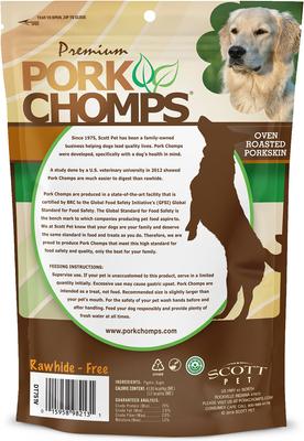 Show full view: Pork Chomps Roasted Twists Dog Treats, Small, 20 count bag slide 3 of 11