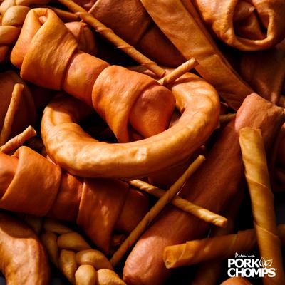 Show full view: Pork Chomps Roasted Twists Dog Treats, Small, 20 count bag slide 9 of 11