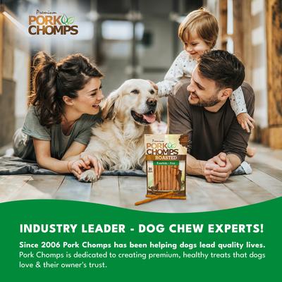 Show full view: Pork Chomps Roasted Twists Dog Treats, Small, 20 count bag slide 8 of 11