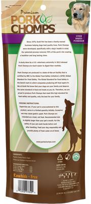 Show full view: Pork Chomps Sweet Potato Wrapped Rolls Dog Treats, 8-in roll, 2 count slide 3 of 9