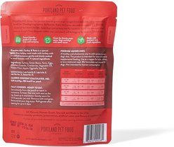 Portland Pet Food Company Grandma Ada's Turkey & Yams Homestyle Wet Dog Food Topper, 9-oz pouch, case of 4 slide 2 of 9