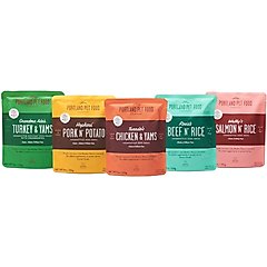 Portland Pet Food Company Homestyle Variety Pack Wet Dog Food Topper, 9-oz pouch, case of 5
