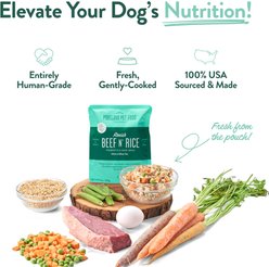 Portland Pet Food Company Homestyle Variety Pack Wet Dog Food Topper, 9-oz pouch, case of 5 slide 2 of 8