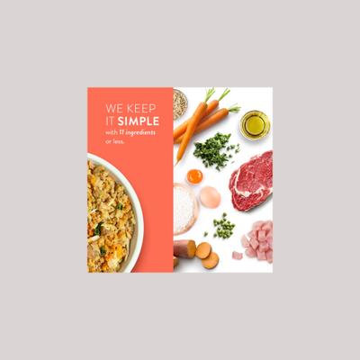 Show full view: Portland Pet Food Company Homestyle Variety Pack Wet Dog Food Topper, 9-oz pouch, case of 5 slide 7 of 9