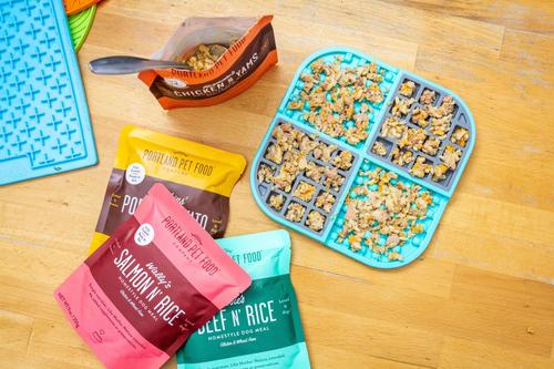 Show full view: Portland Pet Food Company Homestyle Variety Pack Wet Dog Food Topper, 9-oz pouch, case of 5 slide 9 of 9