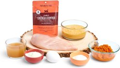 Portland Pet Food Company Luke's Chicken N' Pumpkin Homestyle Grain-Free Puree Wet Cat Food, 2.6-oz pouch, case of 8 slide 2 of 4