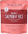 Portland Pet Food Company Wally's Salmon N' Rice Homestyle Wet Dog Food Topper, 9-oz pouch, case of 4