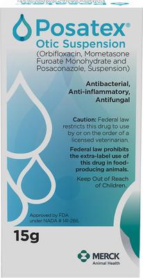 Posatex Otic Suspension for Dogs