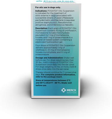 Posatex Otic Suspension for Dogs