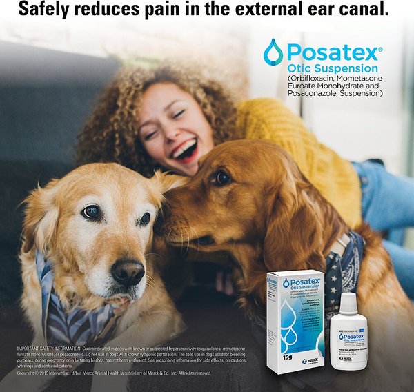 Show full view: Posatex Otic Suspension for Dogs, 15-g slide 6 of 9