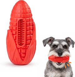 Potaroma Corn-Shaped Squeaky Dog Chew Toy