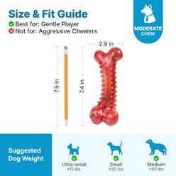 Potaroma Meat-Scented Nubbed Dog Dental Chew Toy slide 2 of 7