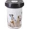 Show in main carousel: Pounce + Fetch Air Tight Cat & Dog Food Storage Container on wheels with Scoop & Lock Cover, White, 33-lit slide 2 of 5