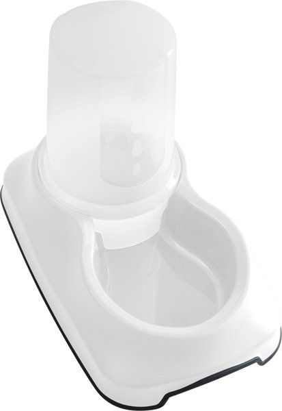Show full view: Pounce + Fetch Automatic Dog & Cat Auto Feeder, White, Medium slide 3 of 10
