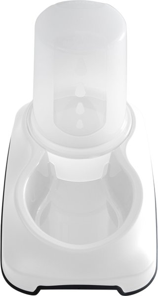 Show full view: Pounce + Fetch Automatic Dog & Cat Auto Feeder, White, Medium slide 4 of 10