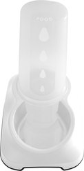 Pounce + Fetch Cat & Dog Automatic Feeder & Water Dispenser, White, 3.5-lit