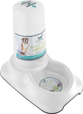 Show full view: Pounce + Fetch Cat & Dog Automatic Feeder & Water Dispenser, White, 3.5-lit slide 7 of 10