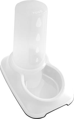 Show full view: Pounce + Fetch Cat & Dog Automatic Feeder & Water Dispenser, White, 3.5-lit slide 9 of 10
