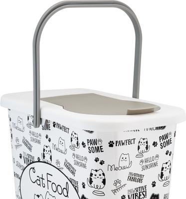 Show full view: Pounce + Fetch Dry Pet Food Storage Container, 3-gal, Cat slide 3 of 8