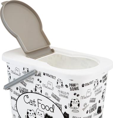 Show full view: Pounce + Fetch Dry Pet Food Storage Container, 3-gal, Cat slide 5 of 8