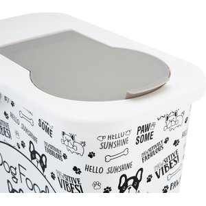 Pounce + Fetch Dry Pet Food Storage Container, 3-gal, Dog