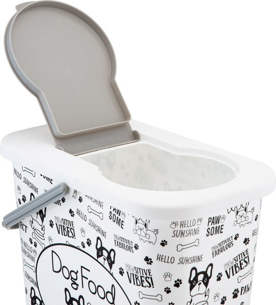 Pounce + Fetch Dry Pet Food Storage Container, 3-gal