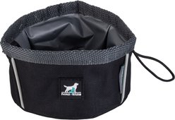 Pounce + Fetch Foldable Travel Dog & Cat Bowl, 3-cup