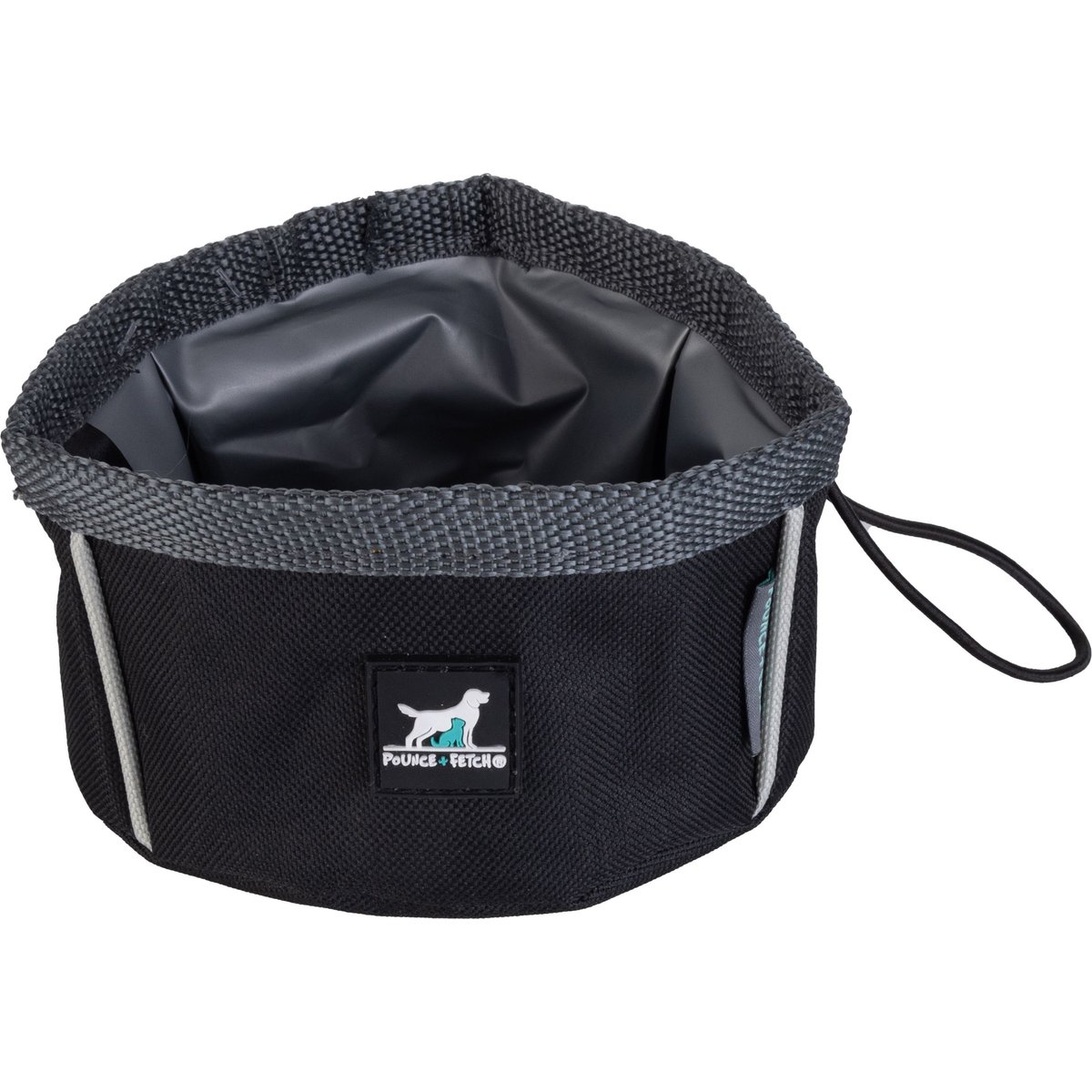 Pounce + Fetch Foldable Travel Dog & Cat Bowl, 3-cup
