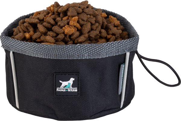 Show full view: Pounce + Fetch Foldable Travel Dog & Cat Bowl, 3-cup slide 4 of 7