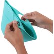 Show in main carousel: Pounce + Fetch Heavy Duty Silicone Travel Bag Bowl, Aqua, 4-cup slide 5 of 9