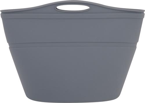 Show full view: Pounce + Fetch Heavy Duty Silicone Travel Bag Bowl, Gray, 4-cup slide 2 of 8