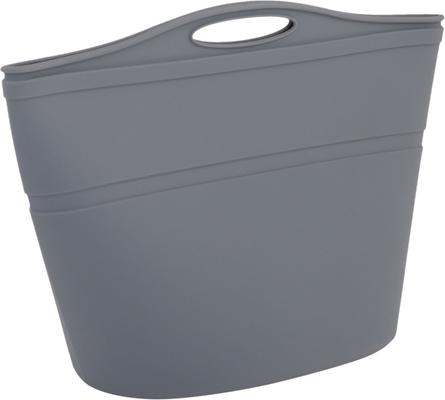 Show full view: Pounce + Fetch Heavy Duty Silicone Travel Bag Bowl, Gray, 4-cup slide 3 of 8