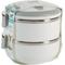 Show in main carousel: Pounce + Fetch Round 2-Tier Stainless Steel Insulated Cat & Dog Bowls, White, 48-oz slide 1 of 4
