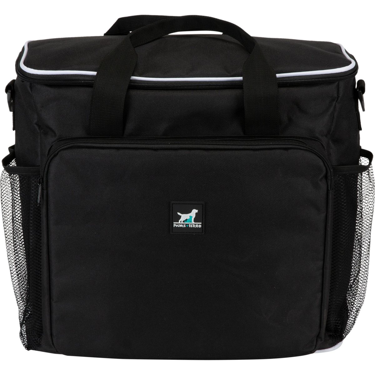 Pounce + Fetch Weekender Dog Food Travel Kit, Black, Large