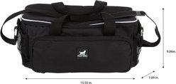 Pounce + Fetch Weekender Dog Travel Bag, Black, Small slide 2 of 4